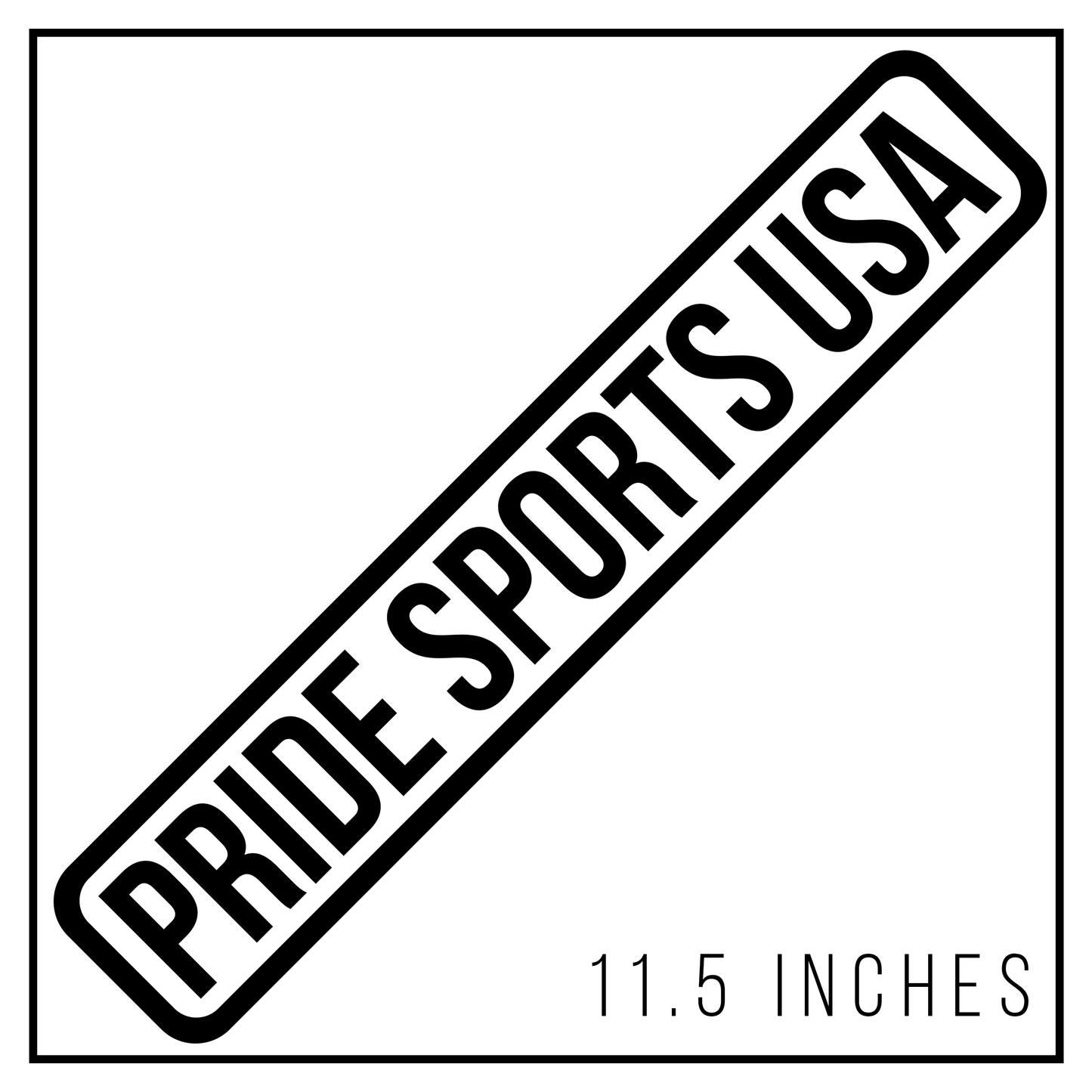 Pride Sports USA (Car Magnet)