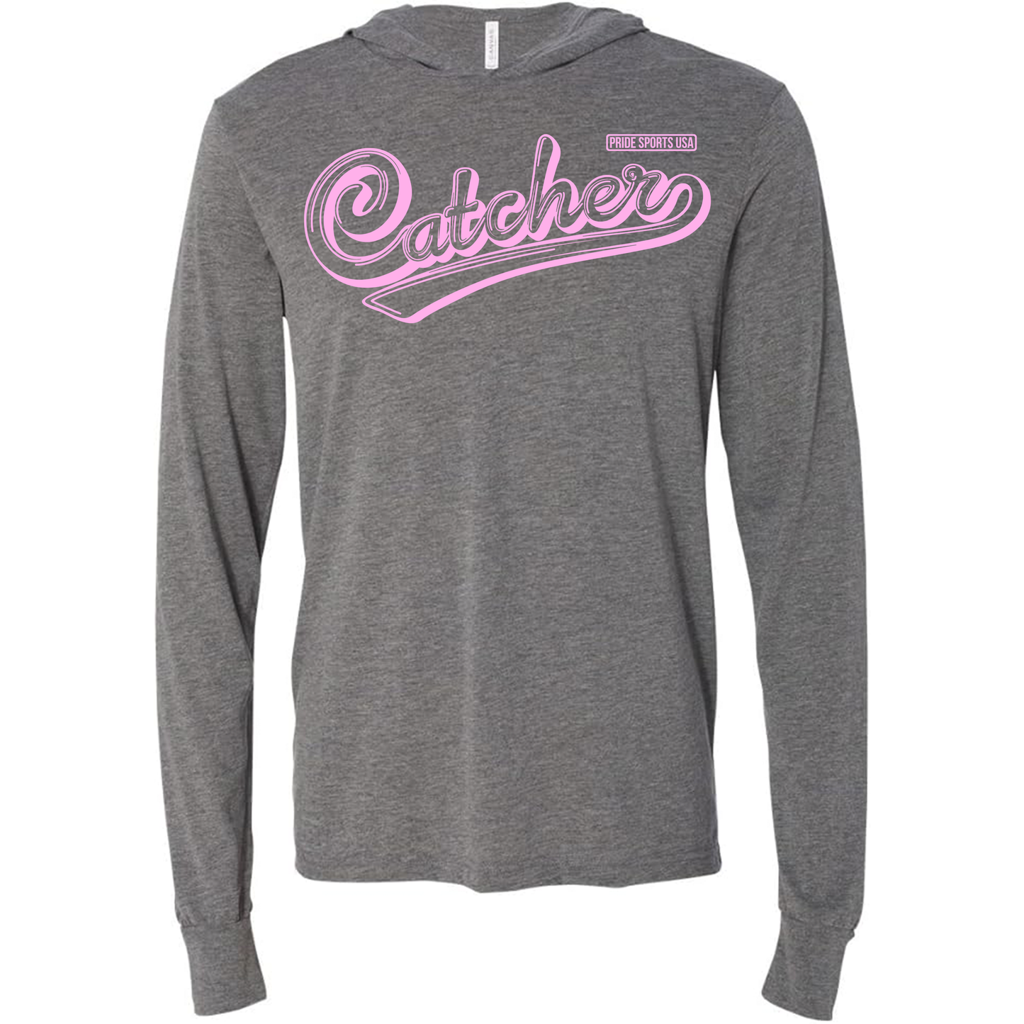 Catcher (Light Gray Hoodie)